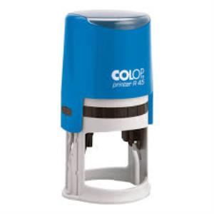 Pečiatka Colop Printer R45, modrá s modrou poduškou