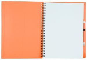 Tecnar blok s perom, oranžová (2)
