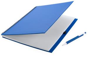 Tecnar blok s perom, modrá (3)
