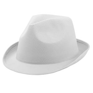 Farebný klobúk Braz, biela