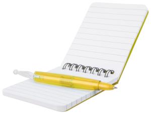 Duxo notes s perom, žltá (2)