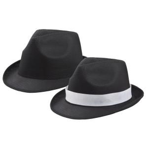 Farebný klobúk Braz, čierna (3)