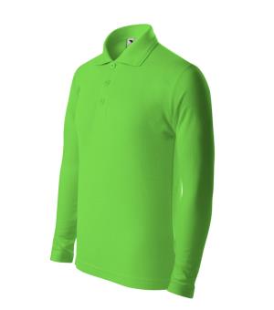 Polokošeľa detská Pique Polo LS 241, 92 Jablkovo zelená