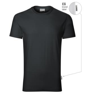 Pánske tričko 95°C Resist Heavy R03, EG Ebony gray Brand Label