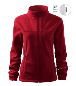 Dámska fleesová mikina Jacket 504, MR marlboro červená Brand Label