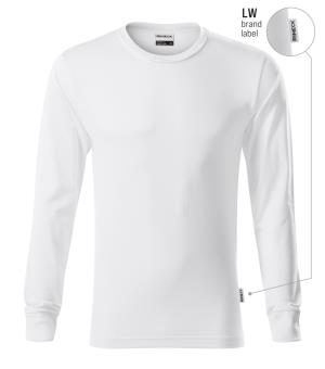 Tričko dlhý rukáv 95°C Resist LS R05, LW biela Brand Label