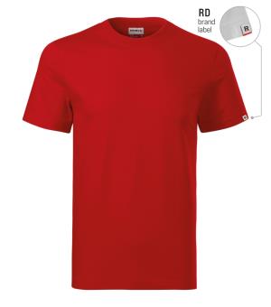 Odolné pracovné tričko unisex Base 06, RD červená Brand Label