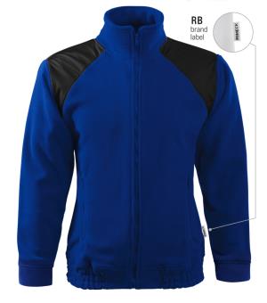 Unisex fleesová bunda s krytými ramenami Jacket Hi-Q 506, RB kráľovská modrá Brand Label