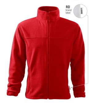 Pánska fleecová bunda Jacket 501, RD červená Brand Label