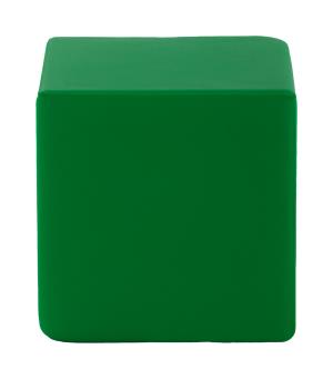 Antistresová loptička Cubix, zelená