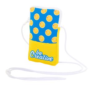 Crossbody taštička na zákazku SuboBag Fiesta, Biela
