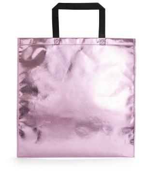 Polaminovaná nákupná taška Poznan, ružová