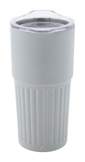 Termo hrnček Streaky Tall, Biela