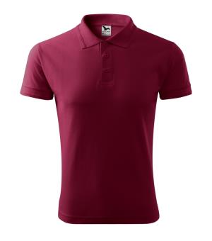 Pánska polokošeľa Pique Polo 203, 86 Garnet