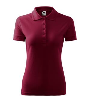 Dámska polokošeľa Pique Polo 210, 86 Garnet
