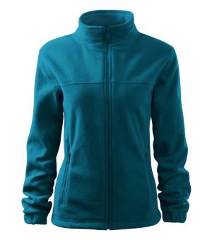 Dámska fleesová mikina Jacket 504, 93 Petrolejová