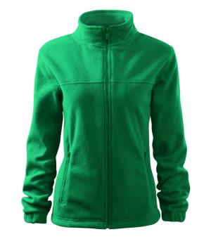 Dámska fleesová mikina Jacket 504, 16 Trávová Zelená