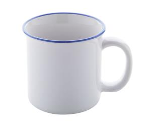 Sublimačný retro hrnček Woodstock Subo, modrá
