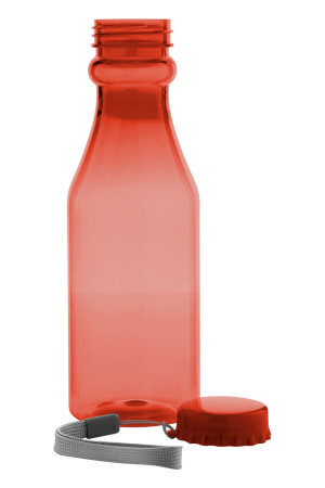 Športová fľaša Dirlam, Červená (2)