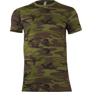 Maskáčové tričko pánske Military AF, kamufláž