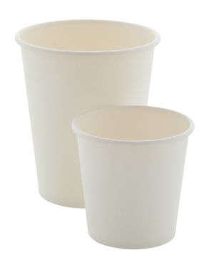 Papierový pohár Papcap M, Biela (3)