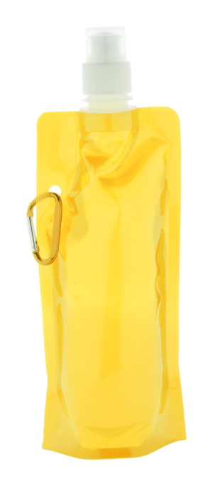 Boxter športová fľaša s karabínou, žltá