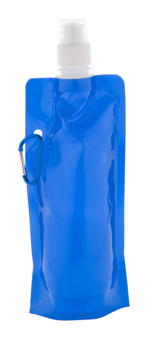 Boxter športová fľaša s karabínou, modrá