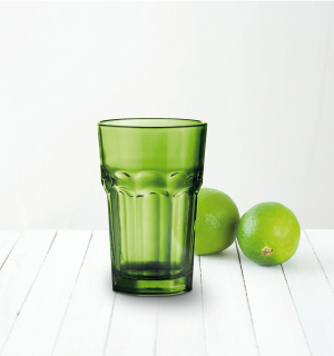 Farebné poháre Kisla, zelená (2)