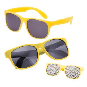 Plastové slnečné okuliare Malter, žltá (3)