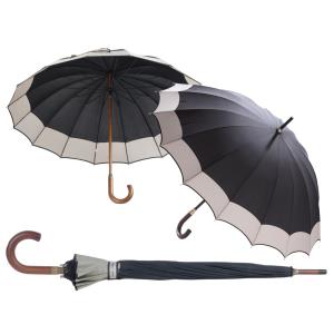 Monaco manuálny dáždnik, čierna (3)