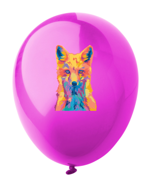Balóniky CreaBalloon Lesklé, purpurová (2)