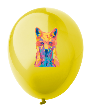 Balóniky CreaBalloon Lesklé, žltá (2)