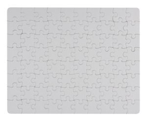 Sublimačné puzzle Suzzle, Biela