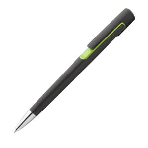 Plastové pero so zdobením Vade, zelená