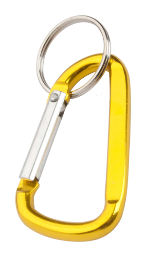 Kľúčenka s karabínkou Zoko, žltá (3)
