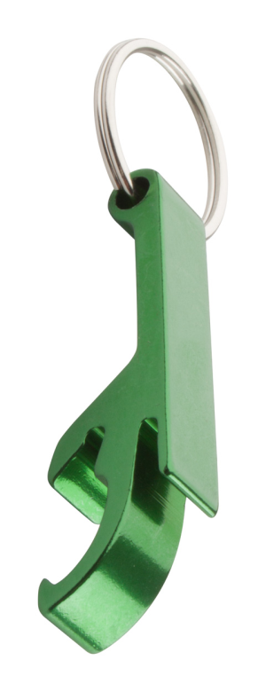 Kľúčenka Russel s otváračom, zelená (3)