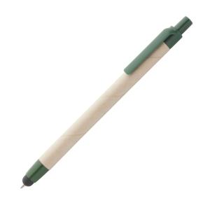 Recyklovateľné pero Tempe, zelená