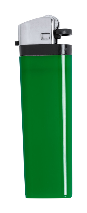Plniteľný zapaľovač Parsok, zelená