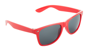 Plastové slnečné okuliare Xaloc, Červená