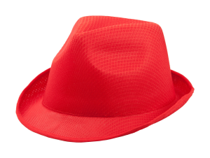 Farebný klobúk Braz, Červená