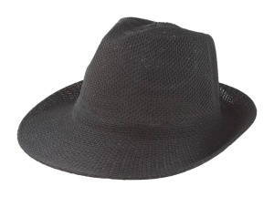 Timbu slamený klobúk, čierna