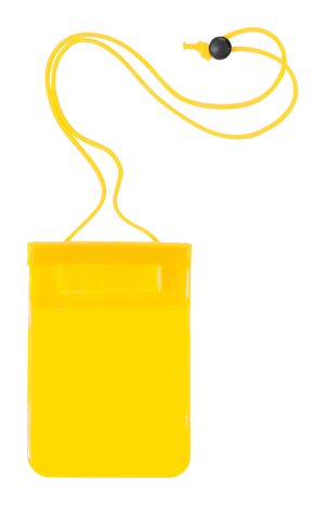 Vodeodolný obal na mobil Arsax, žltá