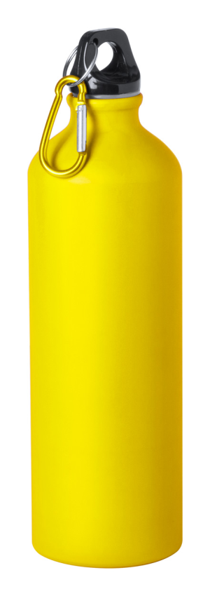 Športová fľaša Delby, žltá