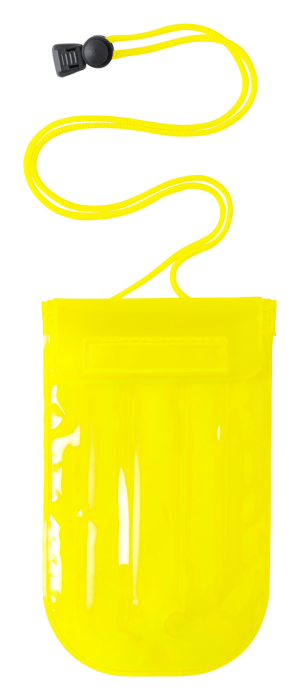 Vodeodolný obal na mobil Flextar, žltá