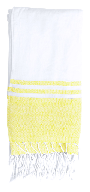 Plážový ručník Minerva, žltá