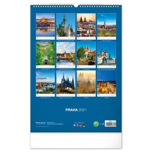 Nástenný kalendár Praha 2021 (2)