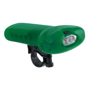 Moltar baterka na bicykel s držiakom, zelená