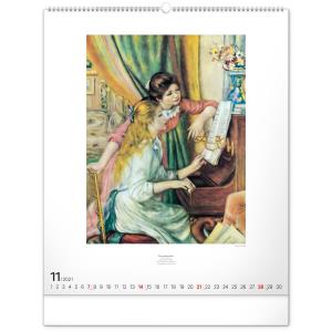 Nástenný kalendár Impresionizmus 2021 (5)