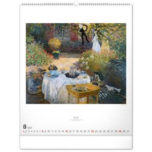 Nástenný kalendár Impresionizmus 2021 (8)