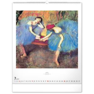 Nástenný kalendár Impresionizmus 2021 (9)